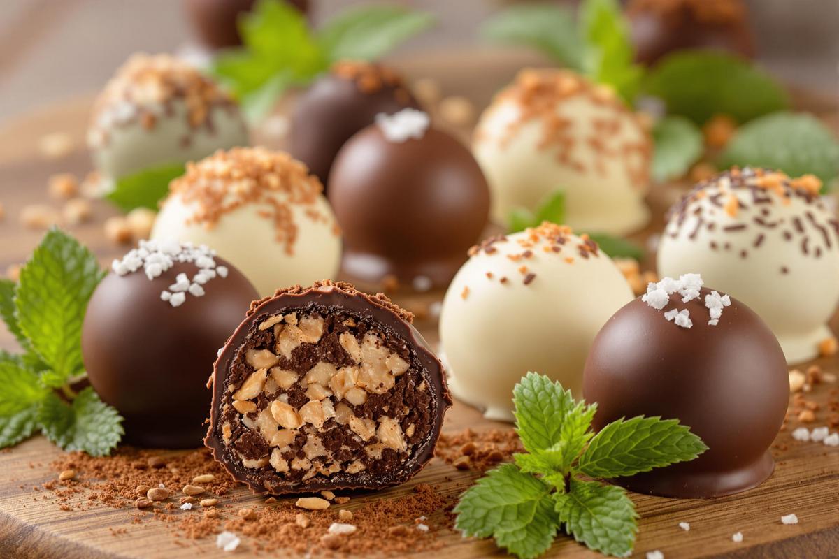 Origine des truffes en chocolat