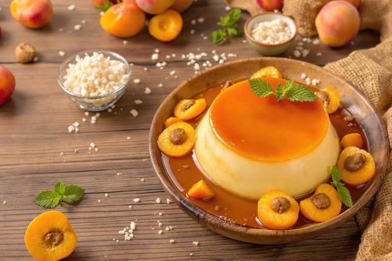 Ce flan aux abricots riche en protéines fait un carton chez les diététiciennes : Je mange ce flan sans culpabilité, il est léger et super bon !.jpg