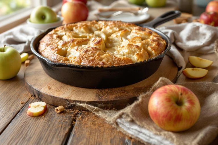 Recette facile de gâteau aux pommes à la poêle.jpg