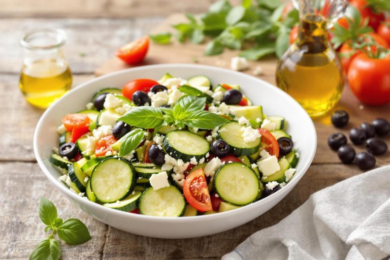 Je ne pourrais manger plus que ça tout l'été : cette salade de courgettes à la feta est à noter dans votre cahier.jpg