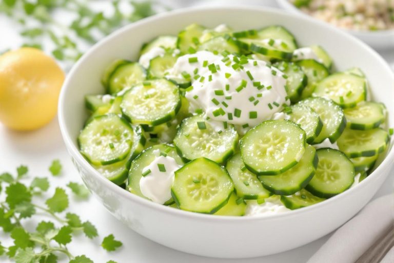 Je prépare cette salade de concombres à 3 ingrédients tout l'été, mon meilleur remède pour lutter contre la chaleur .jpg