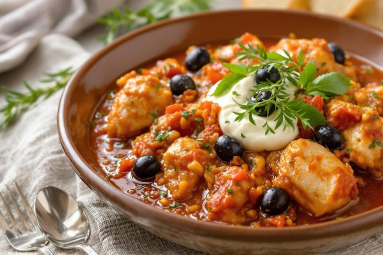 Poulet fondant à la tomate, mascarpone et olives noires.jpg