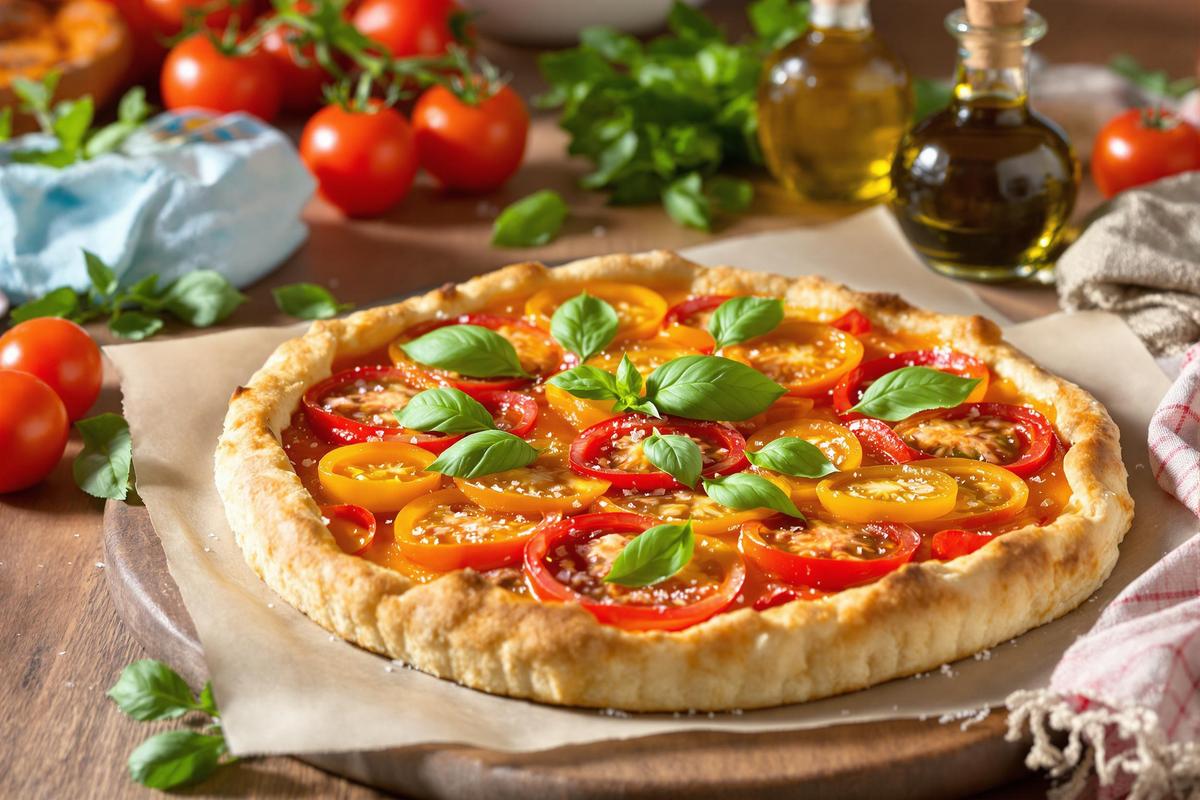Tarte croustillante à la tomate : la bonne idée pour changer de la pâte feuilletée ou brisée.jpg